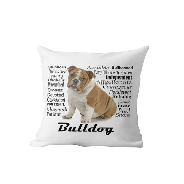 Bulldog Dog Cushion Cover Home Decor For Living Room Sofa Decorative Pillows