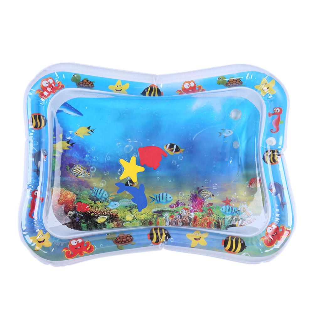 Infant Early Education Development Baby Tummy Water Mat Inflatable Cushion