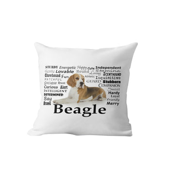 Beagle Dog Cushion Cover Home Decor For Living Room Sofa Decorative Pillows