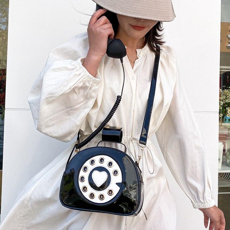 Female Trendy Phone Shaped Bag Shoulder Crossbody Messenger Bag