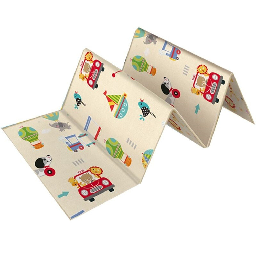 Non-Toxic Foldable Baby Play Mat Activity Game Padding for Kids
