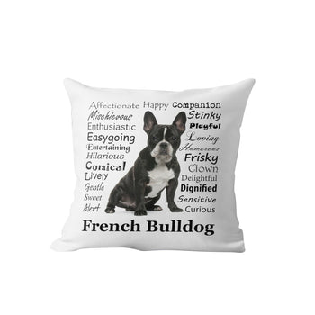 French Bulldog Dog Cushion Cover Home Decor For Living Room Sofa Decorative Pillows