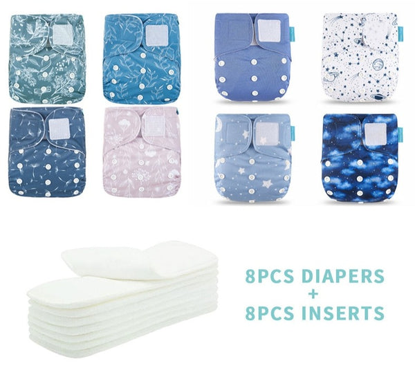 Baby Cloth Diapers with Inserts