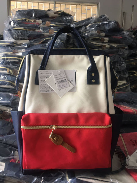 J-Anello Bag Oxford Waterproof LIghtweight Denim Canvas School Backpack For Teenagers