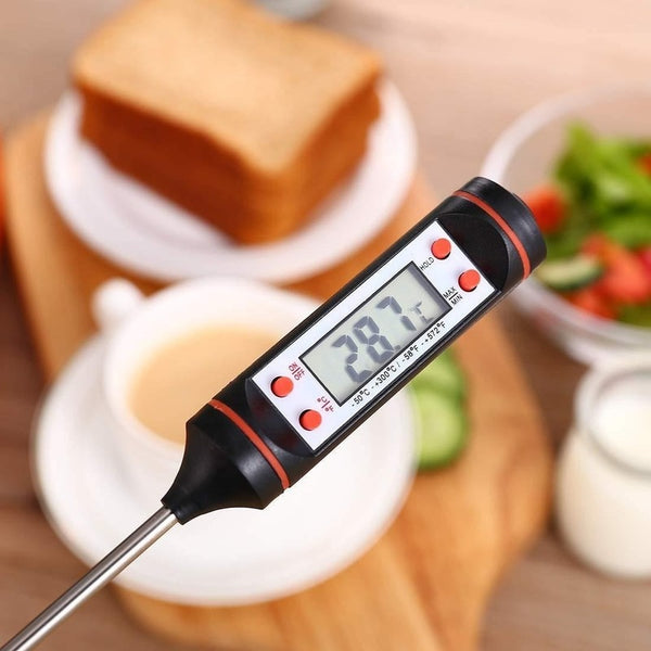 Digital Thermometer Test Measure Food Temperature