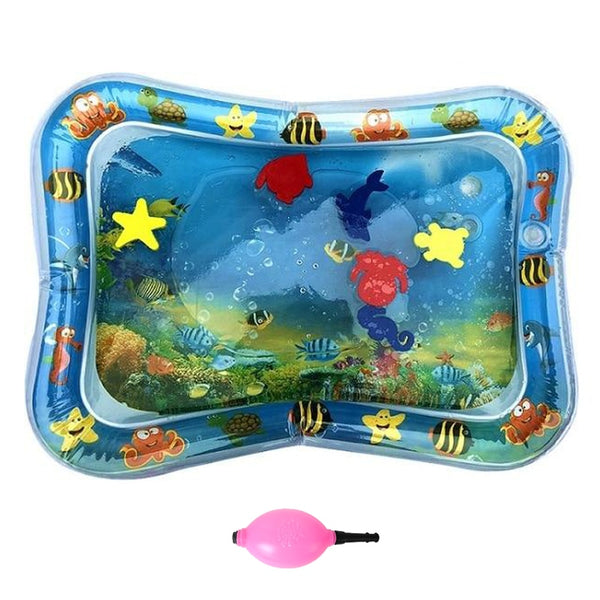 Undersea tropical fishes baby tummy time play mat.Benefits of Tummy Time on Baby Mat. Prevents Flat Head Shape. Sensory Development. Improves Motor Skills Strengthens Neck Muscles.