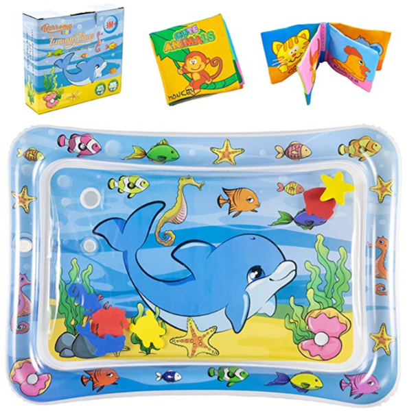 Baby Water Mat Tummy Play Time with Dolphins Under The Sea