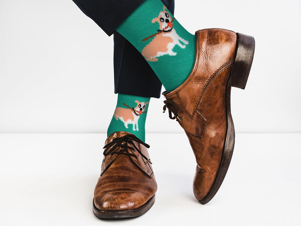 Cute Casual Designer Corgi Socks - for Men and Women
